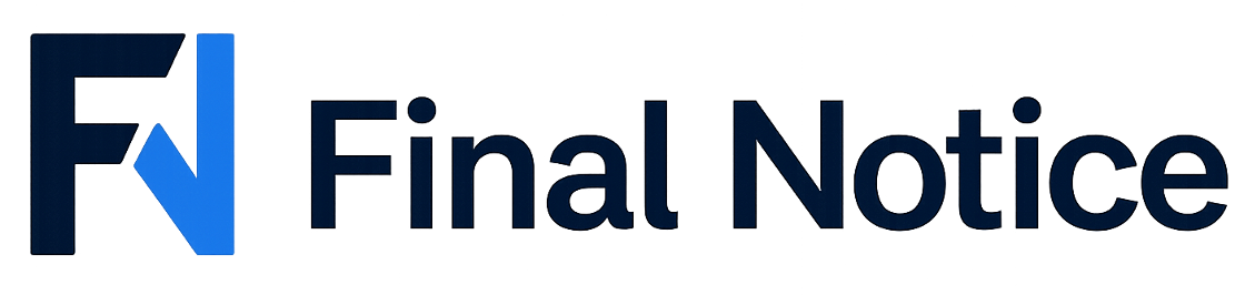 Final Notice